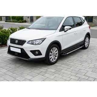 Боковые Подножки RedLine Black (2 шт., Алюминий) Seat Arona 2017- гг. фото 1