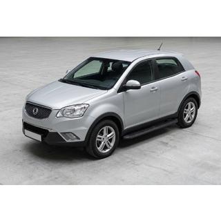 Боковые Подножки Tayga Black (2 шт., Алюминий) фото 1