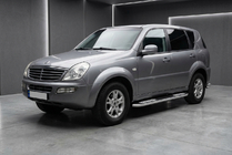 SsangYong Rexton I 2001-2017 гг. Боковые Подножки Tayga V2 (2 шт., Алюминий) фото 1