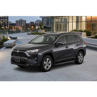 Боковые Подножки RedLine Black (2 шт., Алюминий) Toyota Rav 4 2019–2025 гг. фото 1