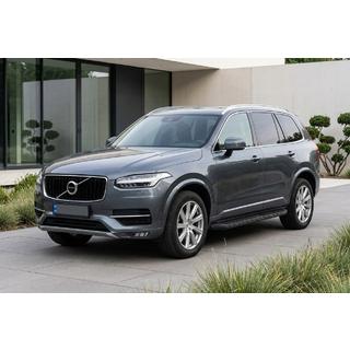 Боковые Подножки Tayga Black (2 шт., Алюминий) Volvo XC90 2015- гг. фото 1