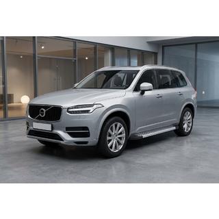 Боковые Подножки New Vision Grey (2 шт., Алюминий) Volvo XC90 2015- гг. фото 1