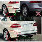Mercedes GLE/ML class W166 2011-2018 гг. Оригинальные брызговики Premium для ML с порогами (4 шт) фото 3