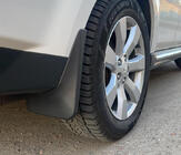 Mitsubishi Outlander 2006-2012 гг. Премиум брызговики для широкого порога (4 шт) фото 1