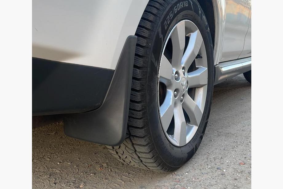Mitsubishi Outlander 2006-2012 гг. Премиум брызговики для широкого порога (4 шт) Image