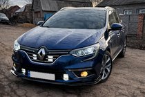 Renault Megane IV 2016-2025 гг. Передний бампер лип (черный) фото 1