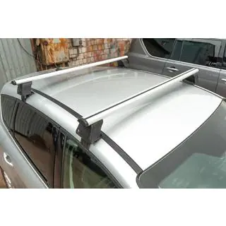 Поперечины на гладкую крышу (2 шт, Asaf V4) Honda FR-V 2004-2009 гг. фото 2