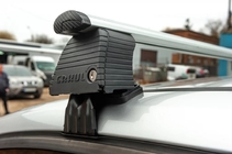 Skoda Octavia II A5 2006-2010 гг. Поперечины на гладкую крышу (2 шт, Asaf V4) фото 8