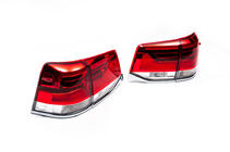 Toyota Land Cruiser 200 2007-2021 гг. Задние Фонари 2016-2021 (OEM Стандарт) фото 4