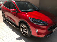 Ford Kuga/Escape 2019- гг. Боковые пороги RedLine V1 (2 шт., алюминий) фото 5