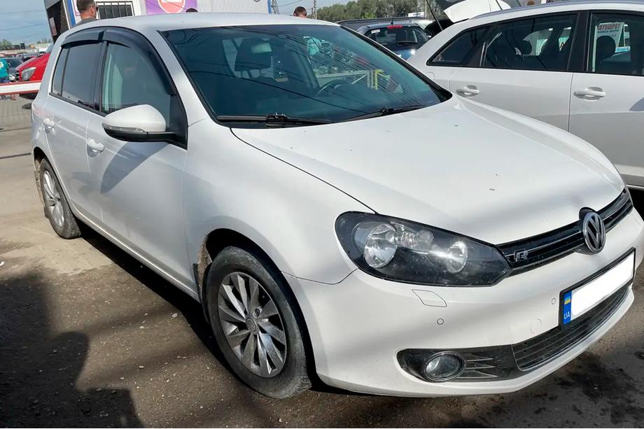Volkswagen Golf 6 2008-2014 гг. Ветровики HB (4 шт, HIC) Фото 3