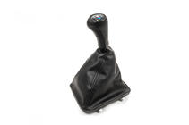 BMW 5 серия E34 1988-1995 гг. Чехол КПП + Ручка OEM 5-ступенчатая (эко-кожа) фото 1