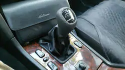 Mercedes C-class W202 1993-2001 гг. Чехол КПП + Ручка Elegance (Эко-кожа) фото 3