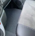 Renault Trafic 2001–2015 гг. Коврики EVA (Серые) фото 6
