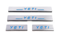 Накладки на пороги Carmos V3-Blue (4 шт, нержавейка) фото 2