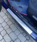 Volkswagen Passat B5 1997-2005 гг. Накладки на пороги Carmos (4 шт, нержавейка) фото 1