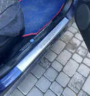 Volkswagen Passat B5 1997-2005 гг. Накладки на пороги Carmos (4 шт, нержавейка) фото 2