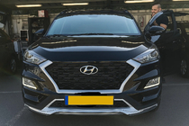 Hyundai Tucson TL 2016-2021 гг. Передние и задние накладки 2019+ (2 шт) фото 4