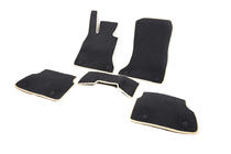 BMW 7 серия F01/F02 2008-2015 гг. Коврики EVA (для F02, Черный) фото 11