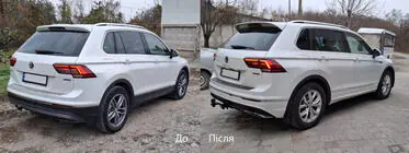 Volkswagen Tiguan 2016-2023 гг. Комплект обвеса R-Line (2016-2020) фото 3
