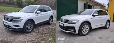 Volkswagen Tiguan 2016-2023 гг. Комплект обвеса R-Line (2016-2020) фото 2