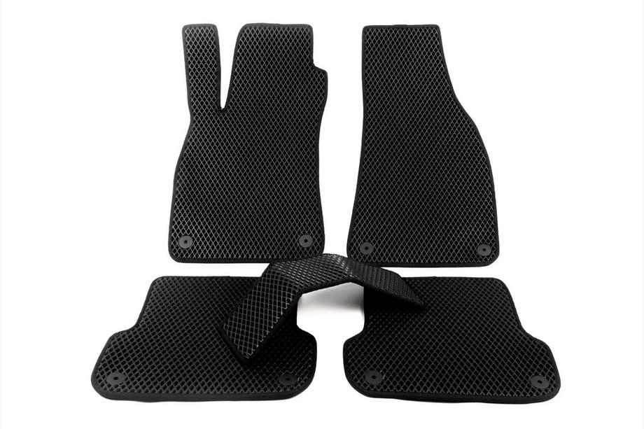 Audi A4 B7 2004-2008 гг. Коврики EVA (черные) Image