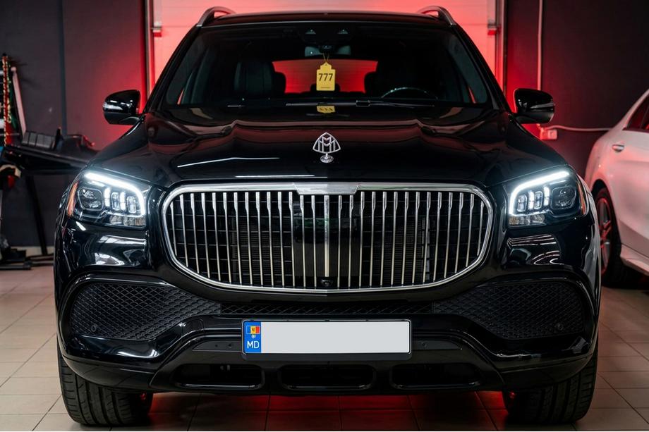 Mercedes GLS X167 2019- гг. Передняя решетка радиатора 2019-2023 (Maybach) Фото 1
