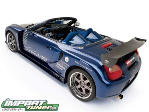 Тюнинг Toyota на примере Toyota MR-S от Apexi USA фото 2