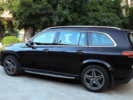 Mercedes GLS X167 2019- гг. Оригинальные брызговики Premium (4 шт, автомобили с порогами) фото 3