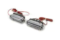 Светодиодные DRL фары Синие фото 2