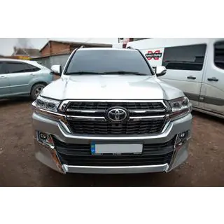 Решетка радиатора 2016-2021 (Дизайн 2021) Toyota Land Cruiser 200 2007-2021 гг. фото 2