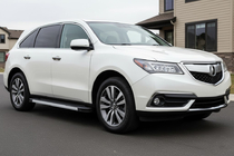 Acura MDX 2013-2020 гг. Боковые Подножки Maya V1 (2 шт., Алюминий) фото 1