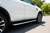 Acura MDX 2013-2020 гг. Боковые Подножки Fullmond (2 шт., Алюминий) фото 1
