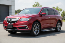 Acura MDX 2013-2020 гг. Боковые Подножки Tayga V2 (2 шт., Алюминий) фото 1