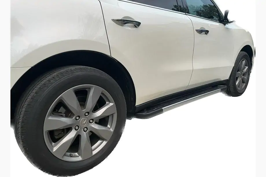 Acura MDX 2013-2020 гг. Боковые пороги RedLine V1 (2 шт., алюминий) Фото 2