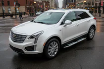 Cadillac XT5 2016- гг. Боковые Подножки Mevsim Grey (2 шт., Алюминий) фото 1