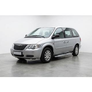 Боковые Подножки Mevsim Grey (2 шт., Алюминий) Chrysler Voyager 2001-2007 гг. фото 1