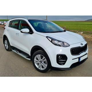 Боковые Подножки Mevsim Grey (2 шт., Алюминий) Kia Sportage 2015-2021 гг. фото 4