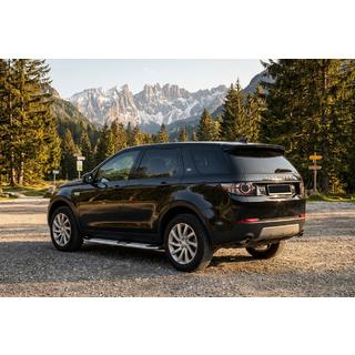 Боковые Подножки Mevsim Grey (2 шт., Алюминий) Land Rover Discovery Sport 2014- гг. фото 1