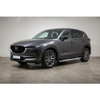 Боковые Подножки Mevsim Grey (2 шт., Алюминий) Mazda CX-5 2017–2025 гг. фото 1