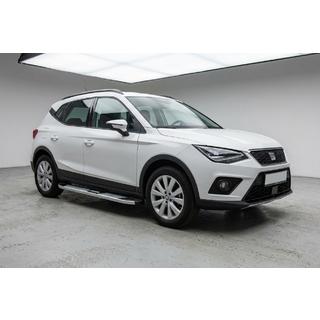 Боковые Подножки Mevsim Grey (2 шт., Алюминий) Seat Arona 2017- гг. фото 1