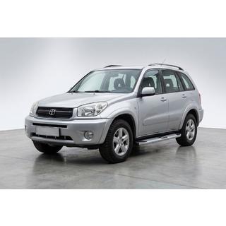 Боковые Подножки Mevsim Grey (2 шт., Алюминий) Toyota Rav 4 2001-2005 гг. фото 1