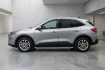 Ford Kuga/Escape 2019- гг. Боковые Подножки Tayga Grey (2 шт., Алюминий) фото 1