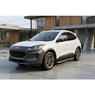 Боковые Подножки BlackLine (2 шт., Алюминий) Ford Kuga/Escape 2019- гг. фото 1