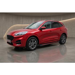 Боковые Подножки Maya Red (2 шт., Алюминий) Ford Kuga/Escape 2019- гг. фото 1