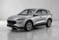 Ford Kuga/Escape 2019- гг. Боковые Подножки Bosphore Grey (2 шт., Алюминий) фото 1