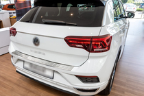 Volkswagen T-Roc 2017-2025 гг. Накладка на задний бампер Carmos нержавейка фото 1