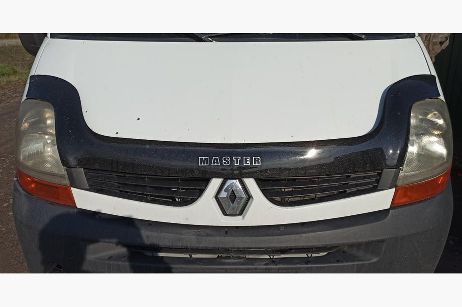 Renault Master 1998-2010 гг. Дефлектор капота (VIP) Image