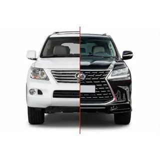 Комплект рестайлинга с модели 2008-2016 на TRD Sport (2021+) Lexus LX570/450d 2008-2022 гг. фото 1