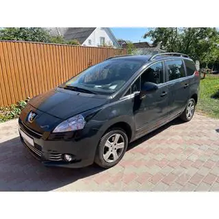 Рейлинги OmsaLine Solid (2 шт, черные) Peugeot 5008 2009-2016 гг. фото 4